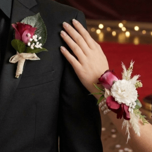 Corsages et boutonnières pour bals