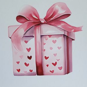 carte sans texte cadeau pour accompagner un bouquet